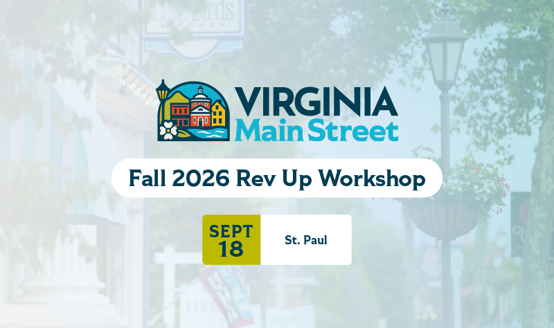 Virginia Main Street 2026 秋季振兴活动 - 圣保罗
